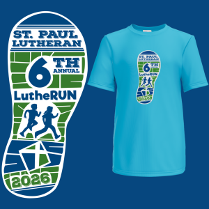 Image: 2026 LutheRUN Tshirt
